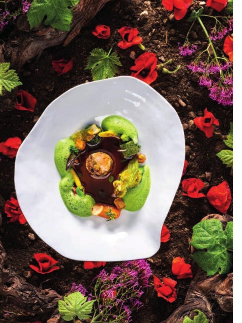 Création gastronomique de la Villa Madie — À table, RIVIERA ART