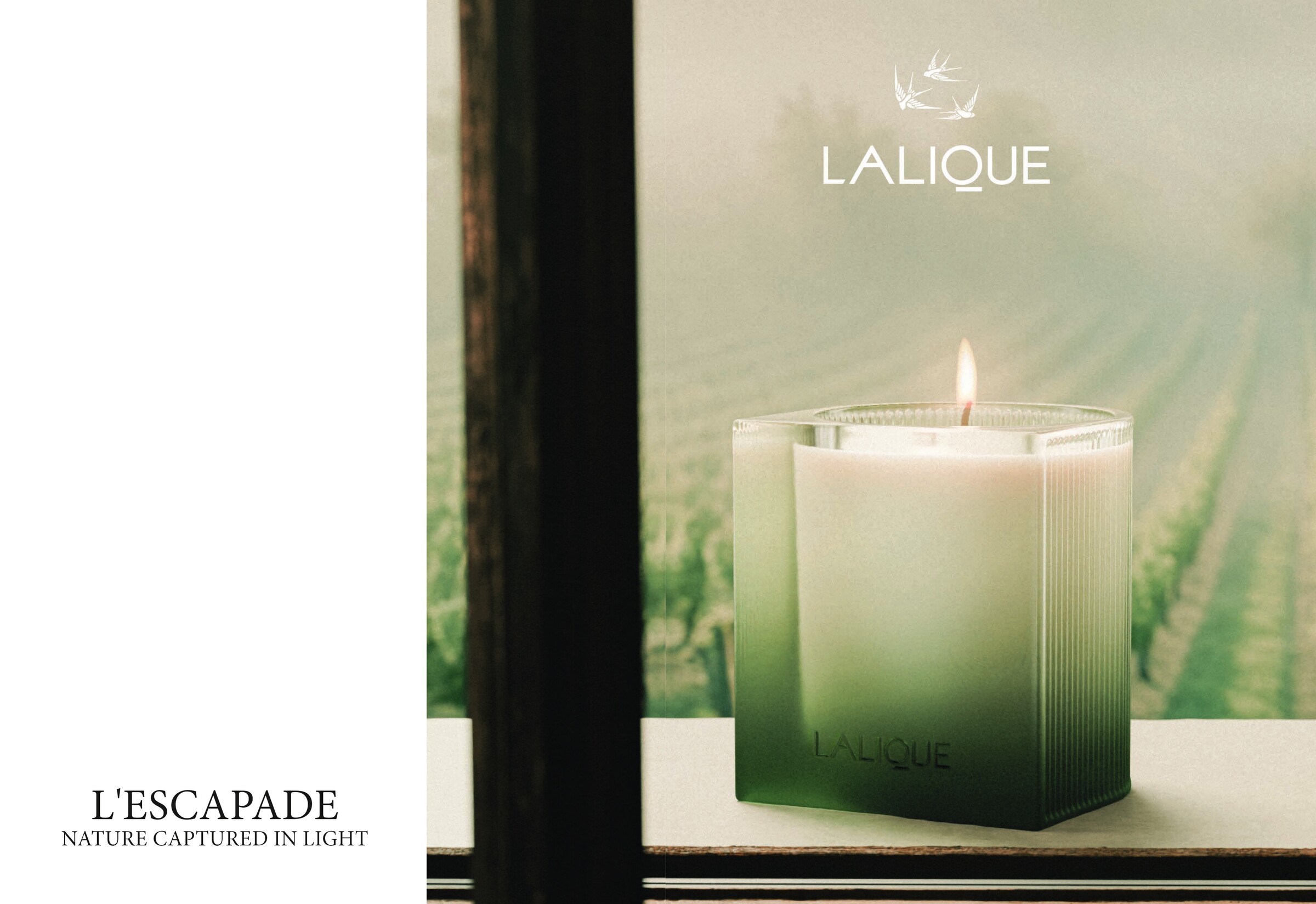 Lalique — L'Escapade, Nature captured in light