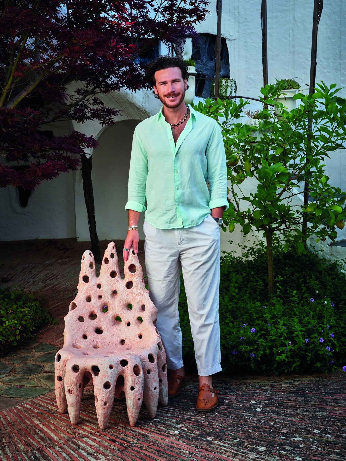 Maxime Combot, directeur de la résidence Dragon Hill