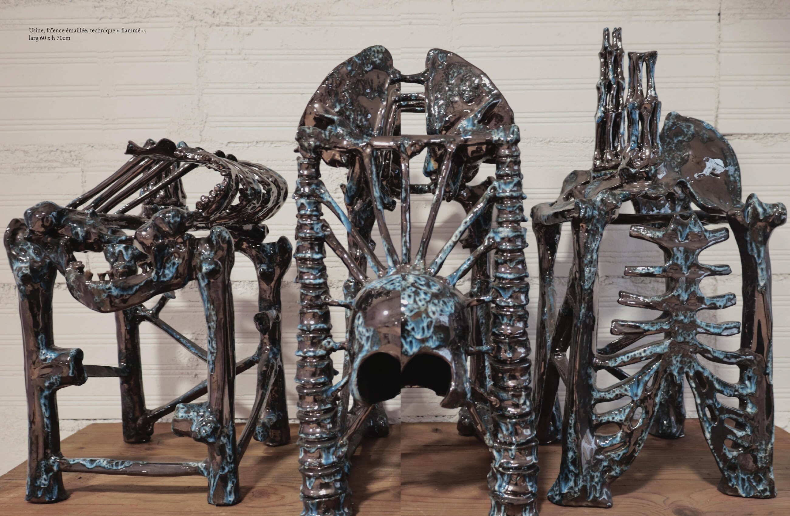 Œuvre d'Aurélia Grandel de Keating — RIVIERA ART N°1